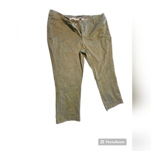 Lee midrise cropped pants